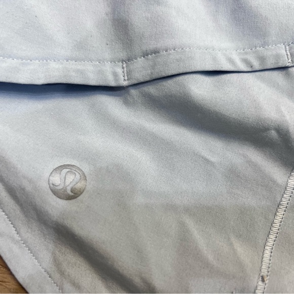 Lululemon Run Speed shorts, pale blue, 8, excellent condition - Picture 3 of 6